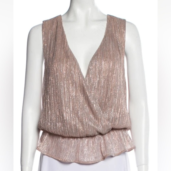 Sparkly pink Anine Bing top - Picture 2 of 7